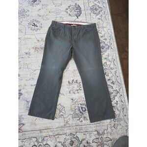 #431 Dockers premium Classic Fit Gray 38x29 flat front classic fit men's pants